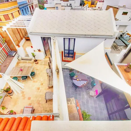 公寓 Open Air Historic Penthouse Vegueta 大加那利岛拉斯帕尔马斯