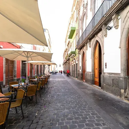 公寓 Open Air Historic Penthouse Vegueta *