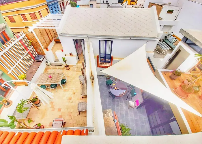 아파트 Open Air Historic Penthouse Vegueta 라스팔마스