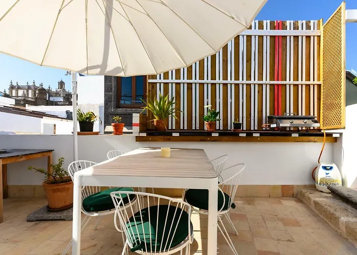 Open Air Historic Penthouse Vegueta 라스팔마스